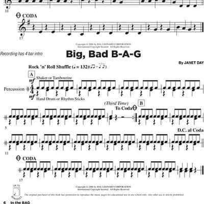 In the B-A-G - Collection of Songs for Recorder Using the Notes B-A-G, A Bild 5