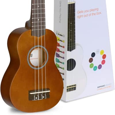 Stagg Soprano Ukulele Natural with Black Nylon Gigbag image 1