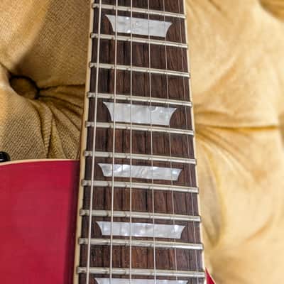Epiphone Les Paul Standard Plus Top 2009 - Heritage Cherry Sunburst image 5