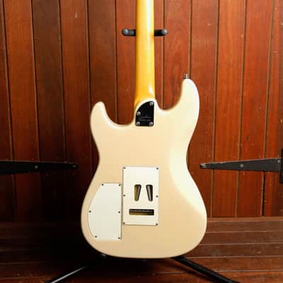 Godin Progression Trans Cream Solidbody Electric Guitar Pre-Owned image 11