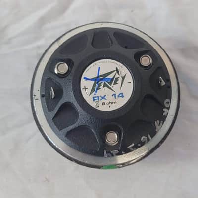 Peavey 03495480 RX14 Tweeter Horn Driver 2010s - Black/Silver image 1