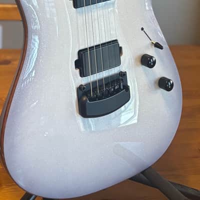 Ernie Ball Music Man Sabre HT with Maple Fretboard 2023 - 2024 Snowy Night image 6