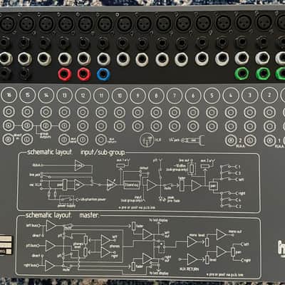 Hill Audio MultiMix 16-Channel Mixer and Power Supply NOT WORKING PARTS ONLY image 4