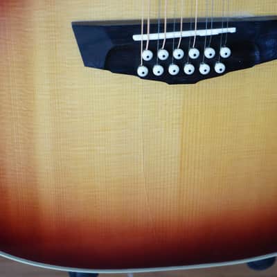 D'Angelico Premier Fulton 12-String Grand Auditorium - Iced Tea Burst image 17