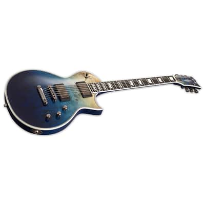 ESP E-II Eclipse - Ebony Fingerboard, Blue Fade Natural image 3