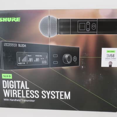 Shure SLXD24UK/SM58-K59 Wireless Microphone - New in Opened Box image 8