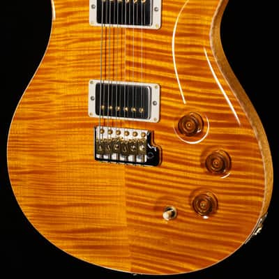 PRS Wood Library Willcutt Exclusive DGT Korina Neck Santana Yellow 10 Top (272) image 1