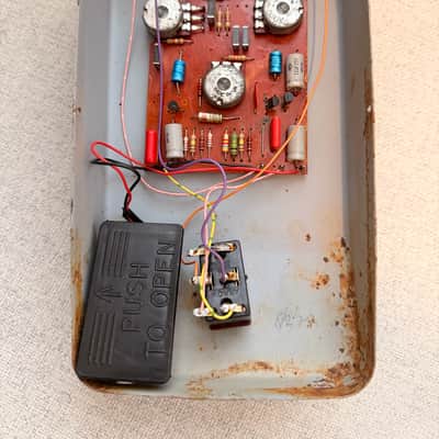 Colorsound Sola Sound Overdriver 1978 Grey Wide Case image 3