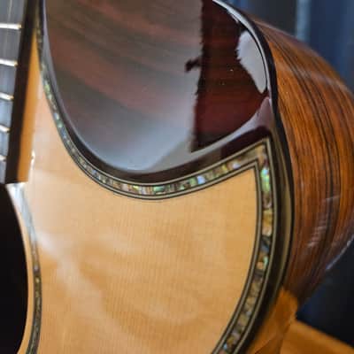 Black Finger Chinese Solid Wood Acoustic Grand Auditorium 2023 - Gloss image 3