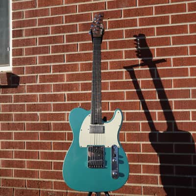Schecter USA CUSTOM SHOP Nick Johnston PT S/H Wembley Teal Green Metallic Aged Nitro w/ Case NOS (2022) image 3