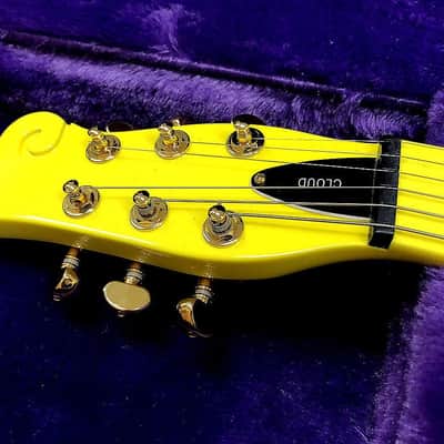 Schecter Diamond Series Prince Cloud Guitar Yellow *Factory Stock *Worldwide FREE S/H image 8