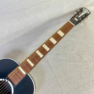 Kay 1160 Note 1966 Sunburst Parlor Acoustic Short Scale image 11