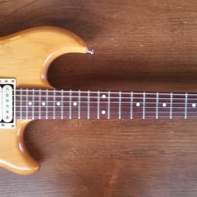 Vintage 1981 MIJ Yamaha SHB 400 Electric Guitar w/ Natural Finish image 1