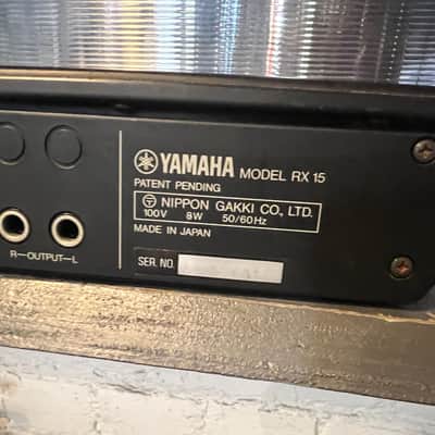 Yamaha RX15 Digital Rhythm Programmer 1980s - Black image 4