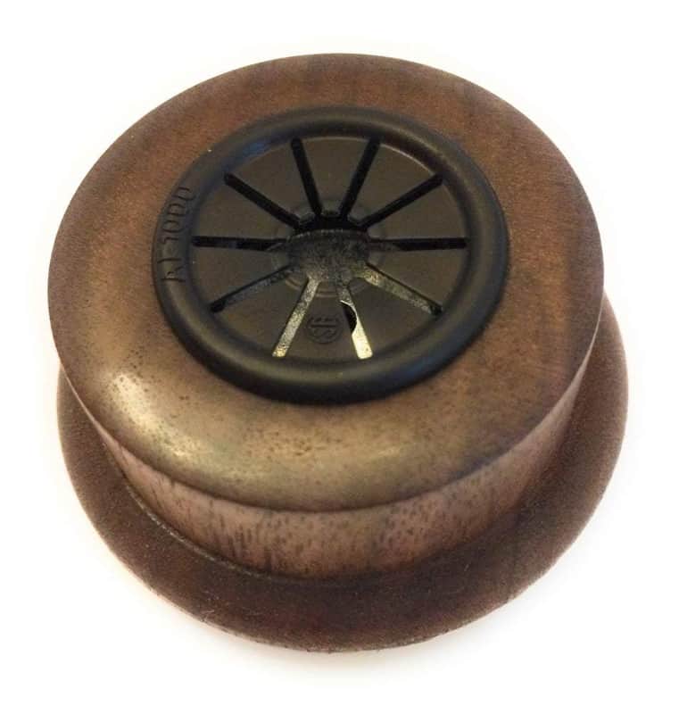 Ergonomics Design - Solid Walnut Towel Gripper with Adhesive back-Walnut image 1