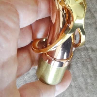Monique Pro Series Alto Saxophone (SELMER/BUFFET CLONE) 1990s - Copper & Brass image 6