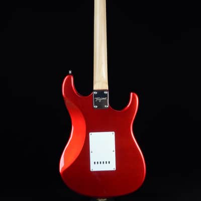 Tagima TG-500 Left-Handed Metallic Red/Mint Green image 3