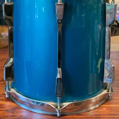 Tama Rockstar Deep Forest Green 10x10” Rack Tom - Good Condition image 3