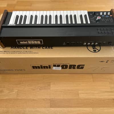 Korg miniKORG 700FS 32-Key Analog Synthesizer 2021 - Present - Black / Wood image 3