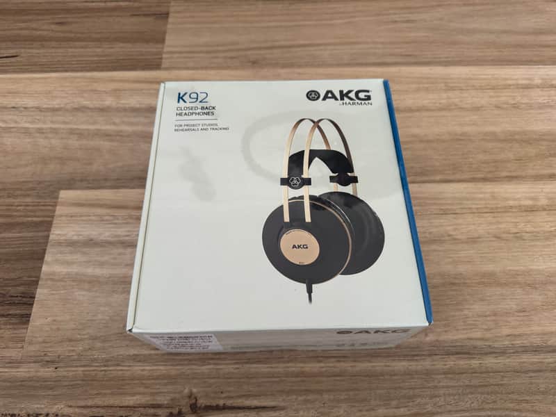 AKG K92 Closed-Back Over-Ear Studio Headphones image 1