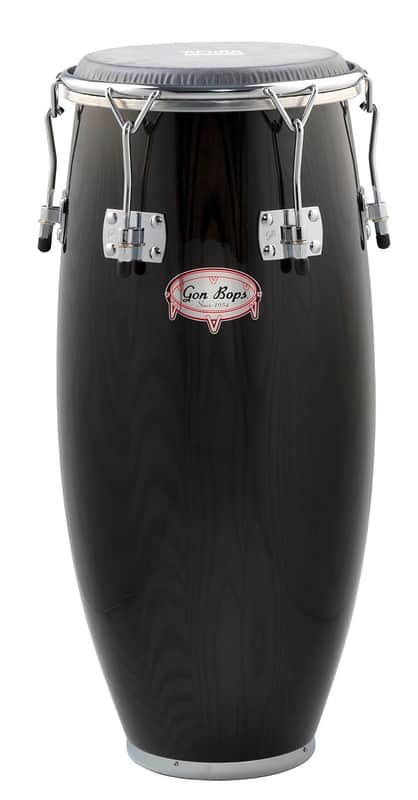 Gon Bops Alex Acuna Special Edition Quinto 10.75" Ebony Lacquer Conga Drum | NEW | Authorized Dealer image 1