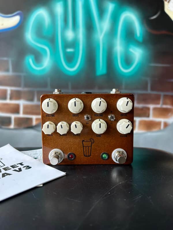JHS Sweet Tea V3 Dual Overdrive Guitar Effects Pedal image 1