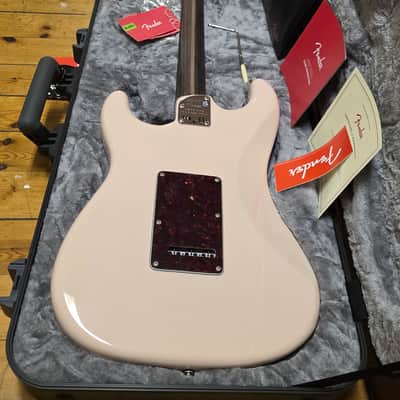 Fender Stratocaster FSR Limited Edition Shell Pink Full All Rosewood Neck BRAND NEW American Pro II image 6