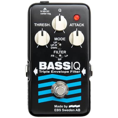 EBS Blue Label BassIQ | Triple Envelope Follower Pedal. New with Full Warranty! image 2