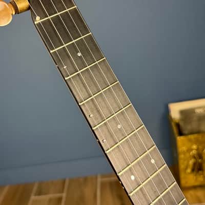 Limited Edition Ome Jasmine 12" 5-String Curly Maple Banjo with Mahogany Neck & Rolled Brass Tone Ring (only 25 made) image 16
