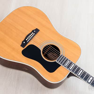 1978 Guild D-55 Vintage Dreadnought Acoustic Guitar, Near-Mint w/ Case, Westerly RI image 11