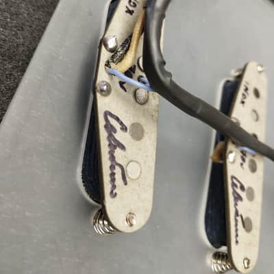 Celentano pickups INOX mesh loaded pickguard 2025 - BRASS image 5