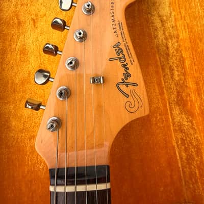 1999 Fender AVRI Jazzmaster Olympic White image 11