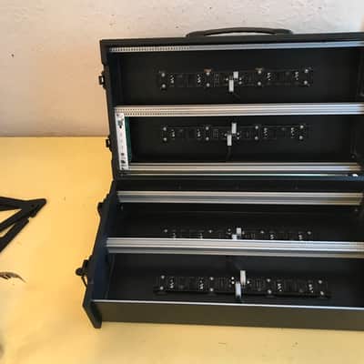 MDR Modular S-Petersburg Eurorack Modular Case 6U + 6U 104 hp with KOMA STROM power x2 2018 image 12