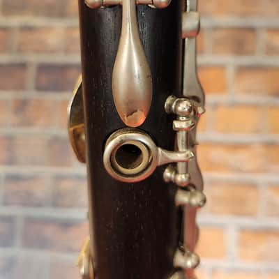 Armstrong 4001 Bb Clarinet Black Wood Grain w/ Carrying Case Just Serviced image 8