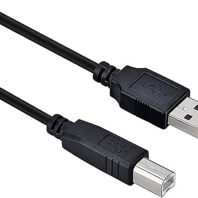 MIDI Controller USB Cable USB B MIDI Cable Cord Compatible for Akai Professional MPK Mini MKII MK3,APC Key 25,APC Mini,APC40MKII, MPD218,MPK225,MPK249,MPK261,MPC X One,LPK25,MPX8,MPK Mini Play 10 Feet image 2