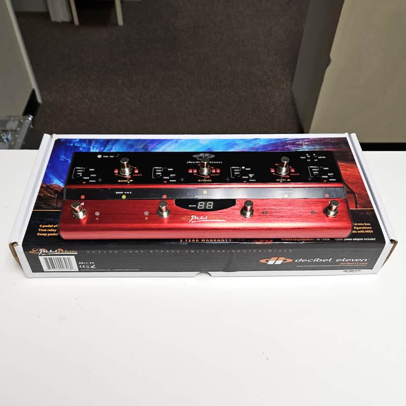 used Decibel Eleven Pedal Palette Loop Bypass Switcher/Router/Mixer, Mint Condition with Box! image 1