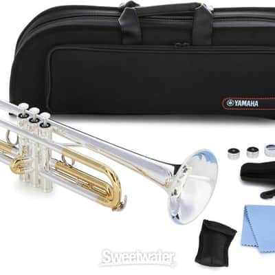 Yamaha YTR-5330MRC Mariachi Bb Trumpet - Lacquer Tuning Slides - Silver Plated (YTR5330MRCd1) image 7