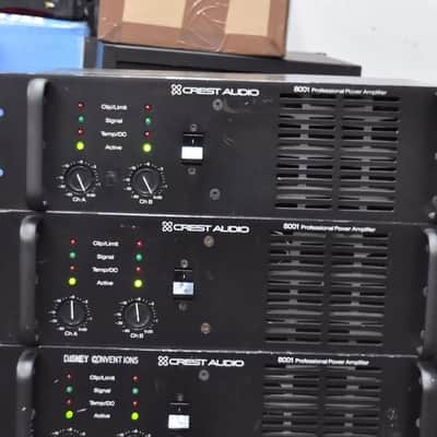 Crest Audio 8001 Professional Power Amplifier *ONE* image 5