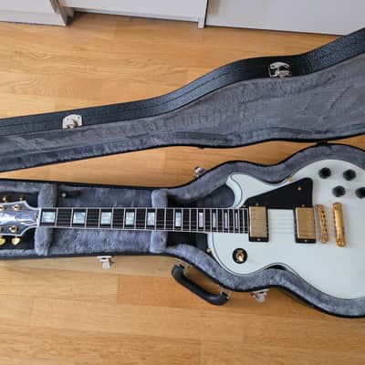 Gibson Gibson Custom Shop Les Paul Custom 70th Anniversary 2022 - Alpine White image 10