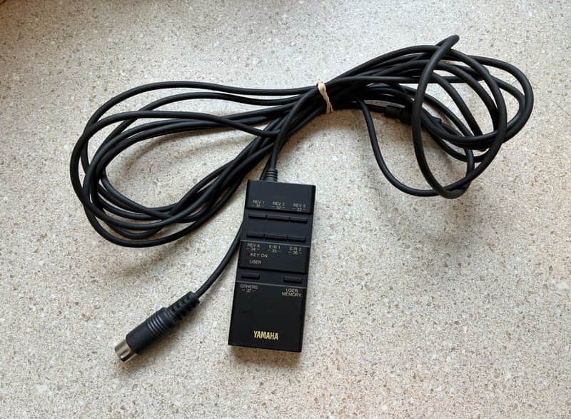 Yamaha RC-7 Remote Control for REV 7 REV 5 & SPX 90 image 1