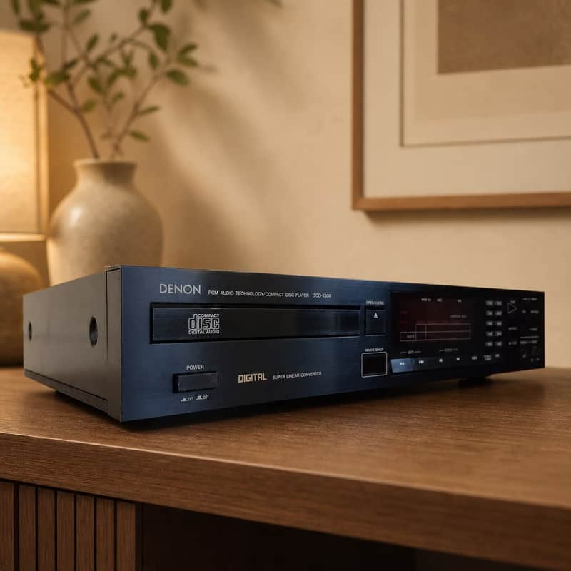 Denon DCD-1300 Rare Vintage CD Player Serviced Warranty Tested Remote Serviced
