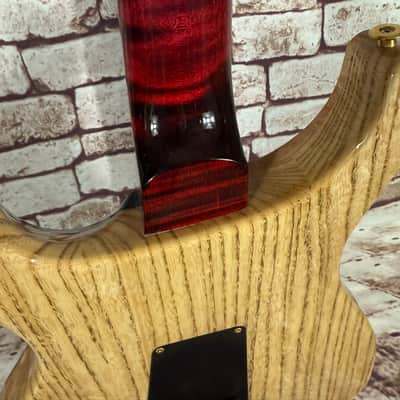 PRS Modern Eagle V Wood Library 10Top Red Tiger Quilted Stained Flamed Maple Neck Ziricote FB Ltd. 2pcs worldwide image 12