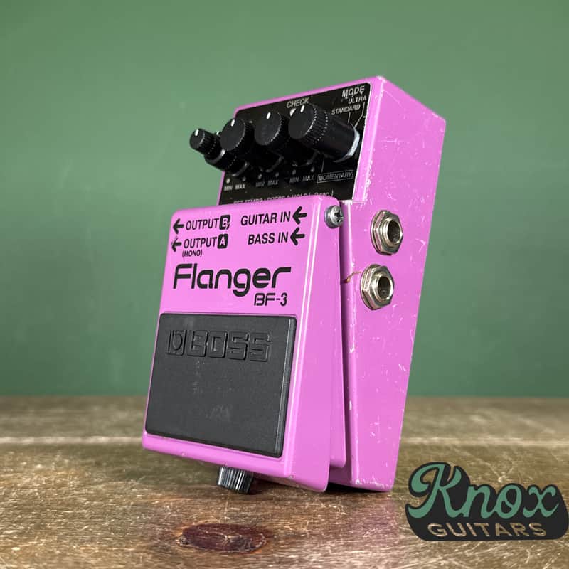 Boss BF-3 Flanger (Dark Gray Label) 2002 - Present - Purple | Reverb