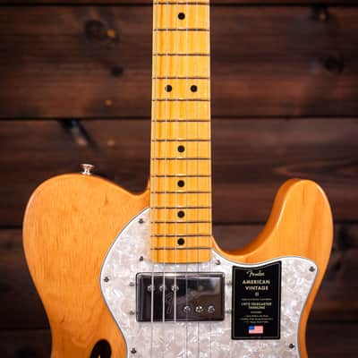 Fender American Vintage II 1972 Telecaster Thinline - Natural image 11