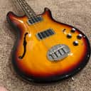 Lakland Skyline Hollowbody 4-String 2010s - Three Tone Sunburst