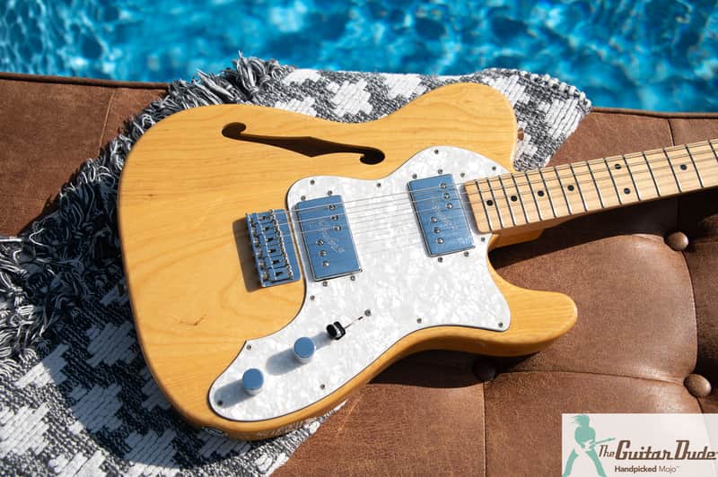 2006 Fender TN72-85 '72 Telecaster Thinline Reissue - Natural - Crafted In Japan - Pro Set Up w Perfect Frets/Action/Intonation!! image 1