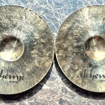 *Alchemy 14" Pro ART Hi-Hats Cymbals Istanbul Agop A.R.T. Hand Hammered B20 Set* image 2