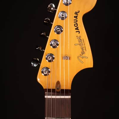 Fender American Professional Classic Jaguar, Rosewood FB, Faded Sherwood Green Metallic image 9