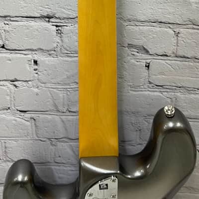 Fender American Professional II 4-String Jazz Bass, Mercury with Case 9.0 lbs image 7