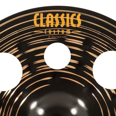 Meinl CC16DATRC Classics Custom Dark Trash Crash 16" - Crash Cymbal image 3